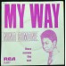 NINA SIMONE My Way / Here Comes The Sun (RCA 74-16063) Holland 1971 PS 45